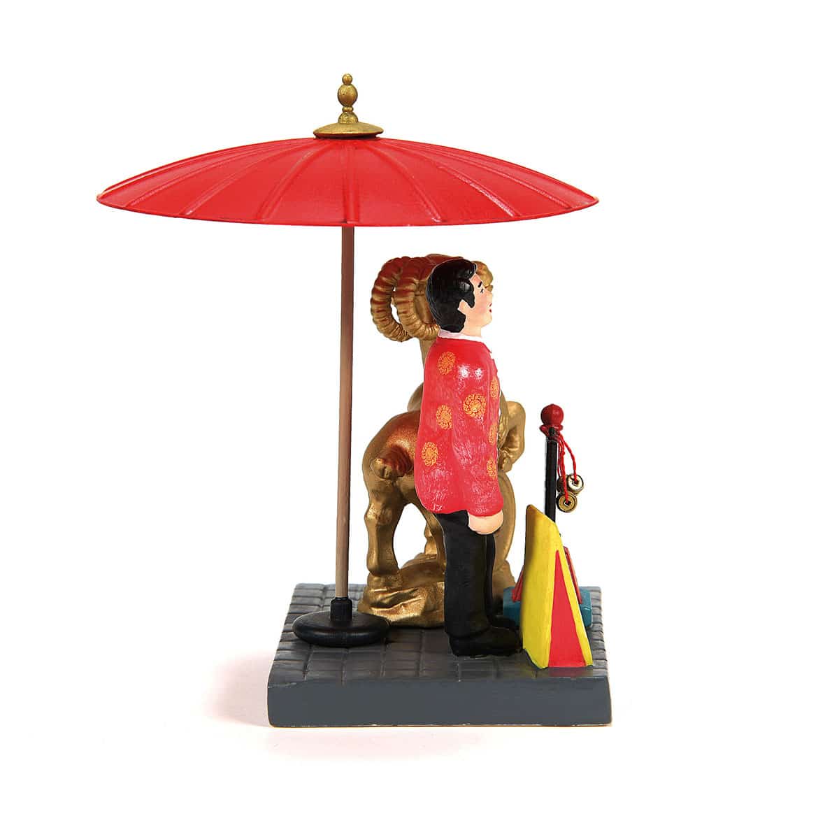 Luck Necklace Are the Goat Christmas in the City D56 New Side