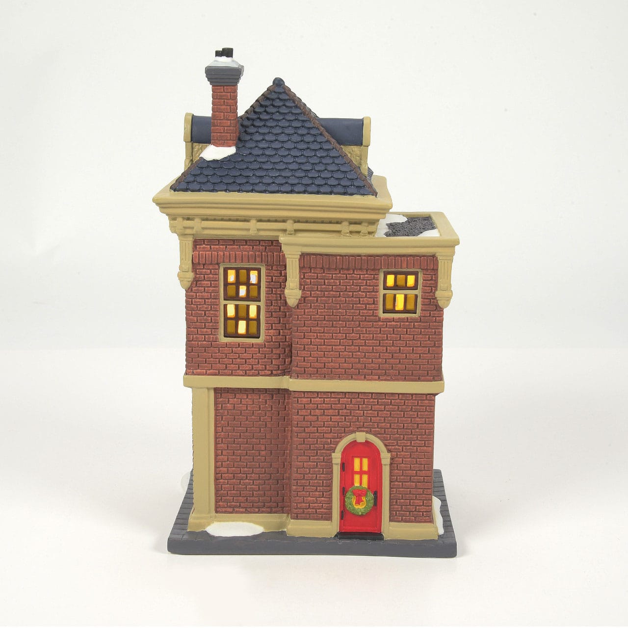 Nicks Barber Shop Christmas in the City D56 Back