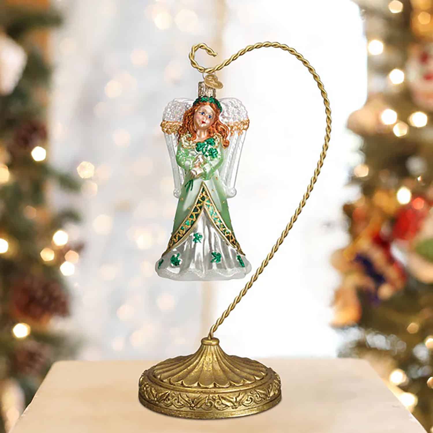 Pedestal Ornament Stand Old World Christmas