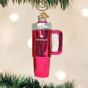 Pink Kringle Cup Ornament Old World Christmas