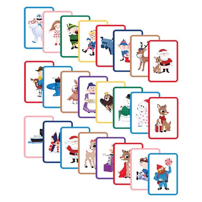 Ready Rudolph Game and Ornament Old World Christmas Cards