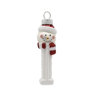 Snowman Mini Pez Ornament