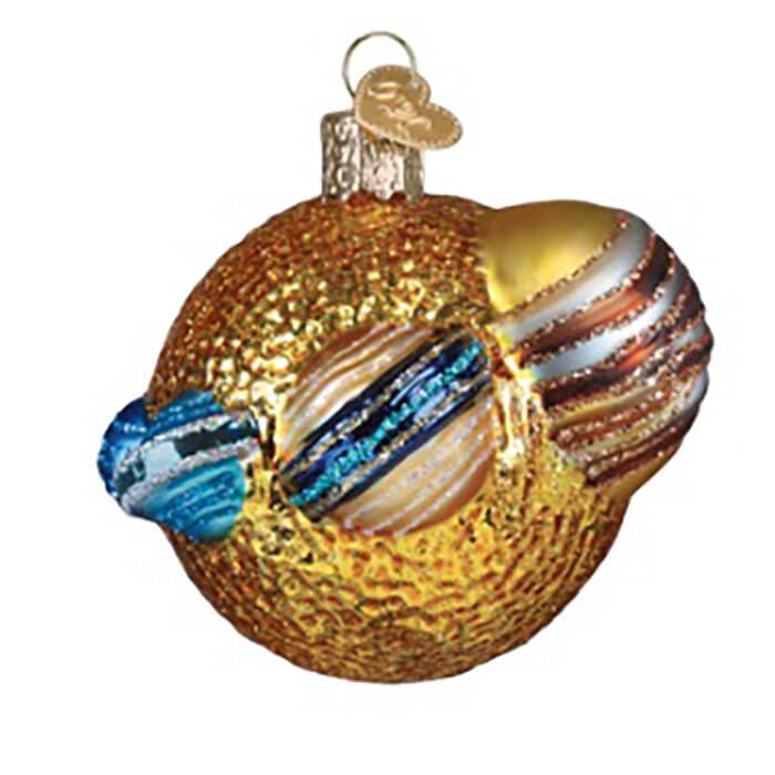 Solar System Ornament Old World Christmas Back