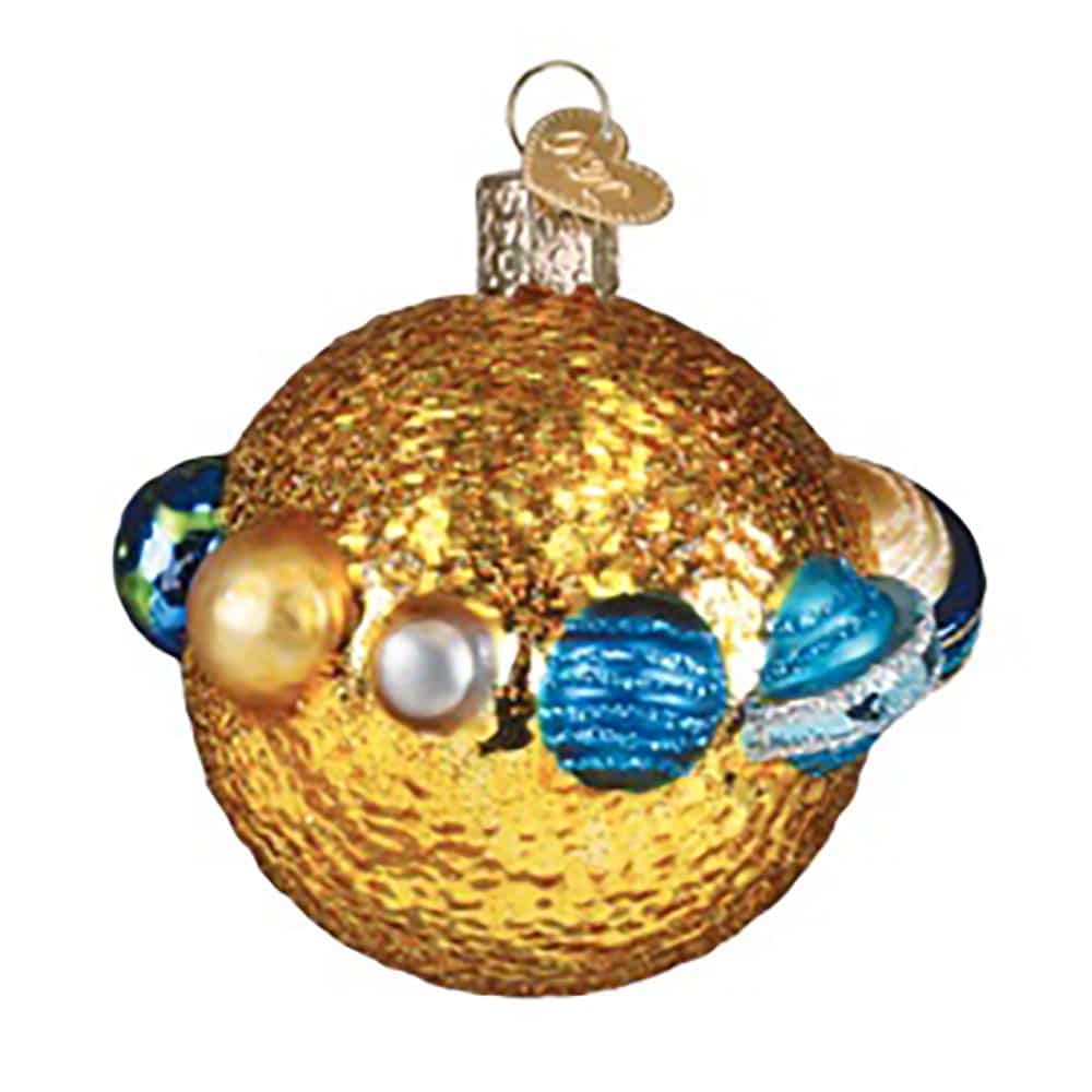 Solar System Ornament Old World Christmas Side Two