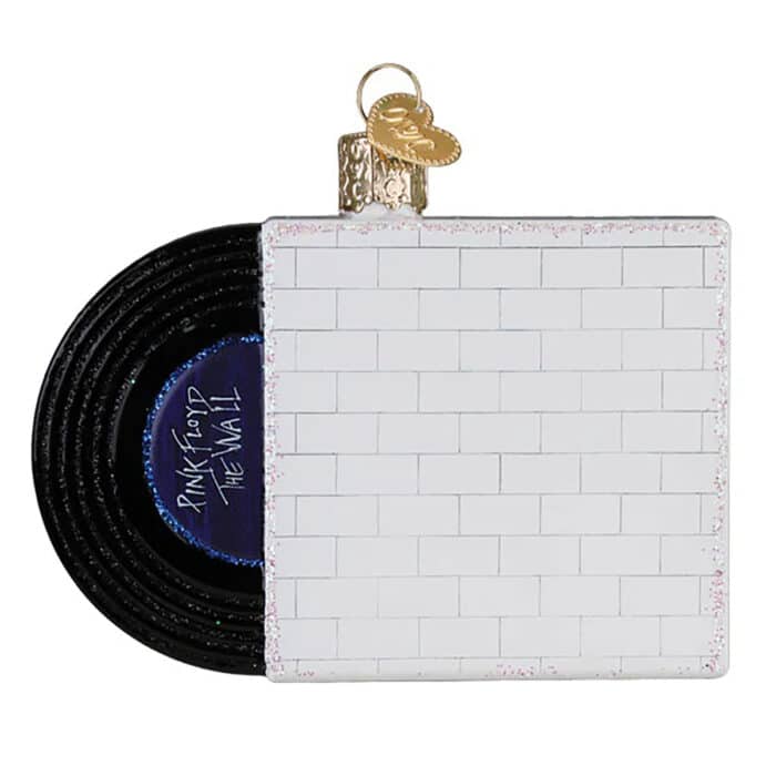 the Wall Album Cover Ornament Old World Christmas Back