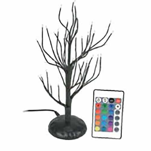 Twinkle Branch Black Tree Cross Product D56 New Remote