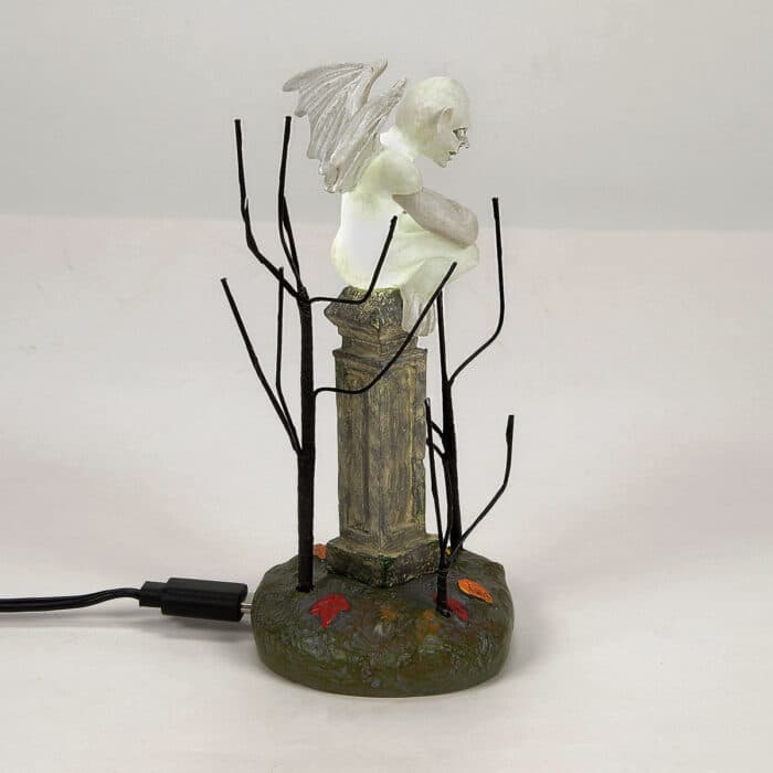 Watching over the Graveyard Halloween Village D56 New Side