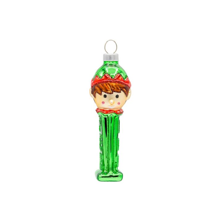 Elf Mini Pez© Dispenser Ornament