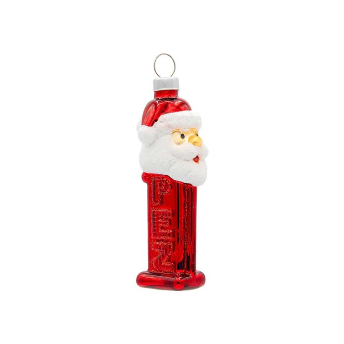 Santa Mini Pez© Dispenser Ornament Side