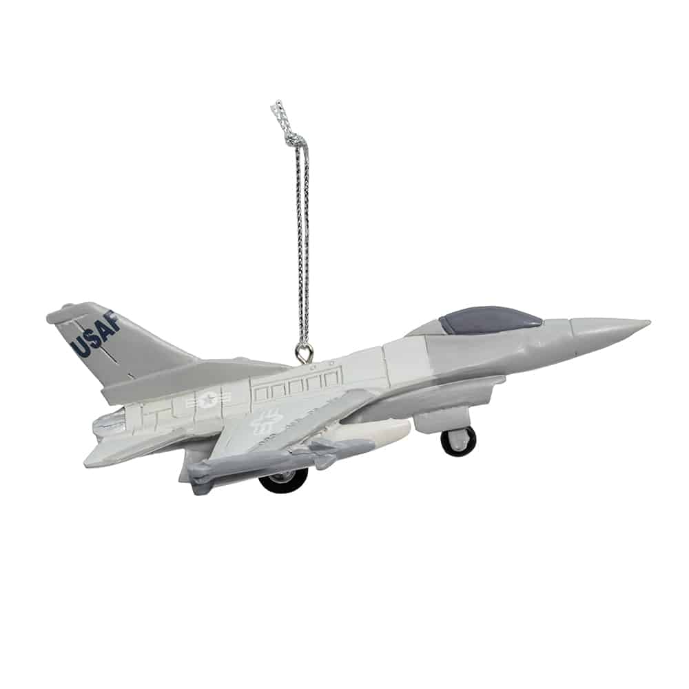 Us Air Force™ Jet Ornament Side
