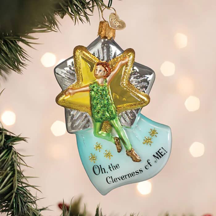 Clever Peter Pan Ornament Old World Christmas