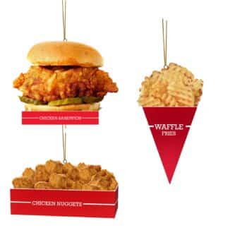 Fast Food Chicken Ornaments