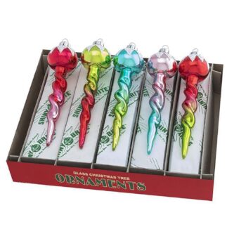 Festive Fete Icicles Shiny Brite By Radko