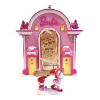 Finish Barbie Gown Boutique North Pole Village D56