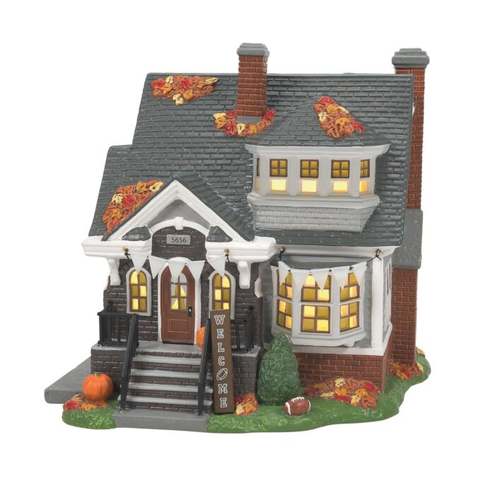 Friday Night Fanatics Snow Village Halloween D56