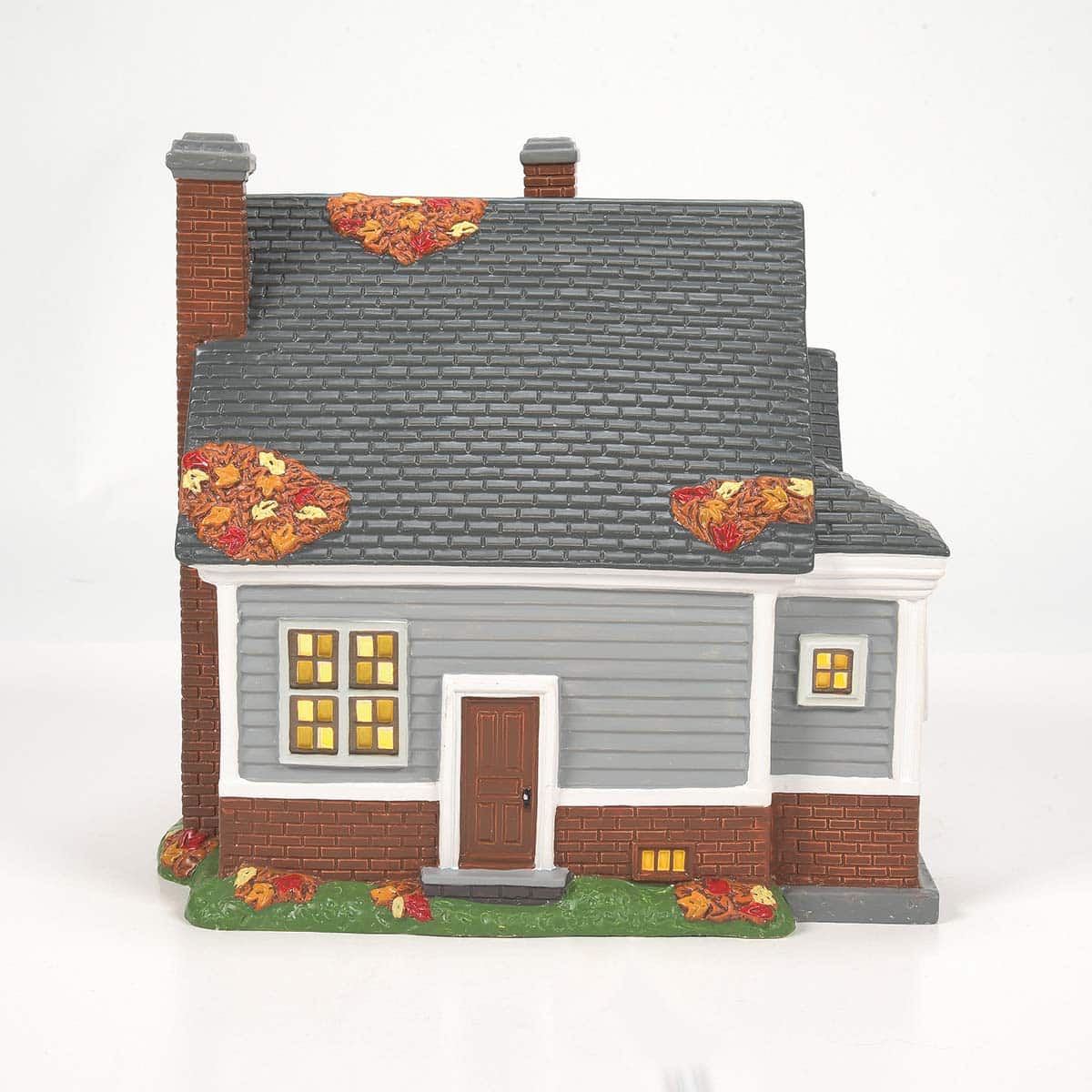 Friday Night Fanatics Snow Village Halloween D56 Back