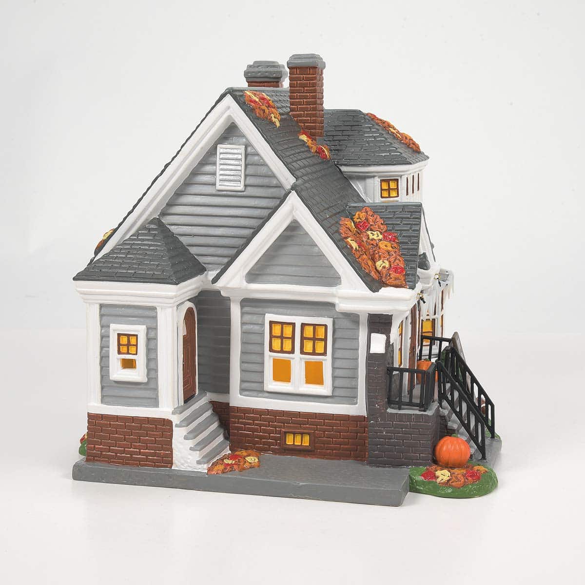 Friday Night Fanatics Snow Village Halloween D56 Side Two