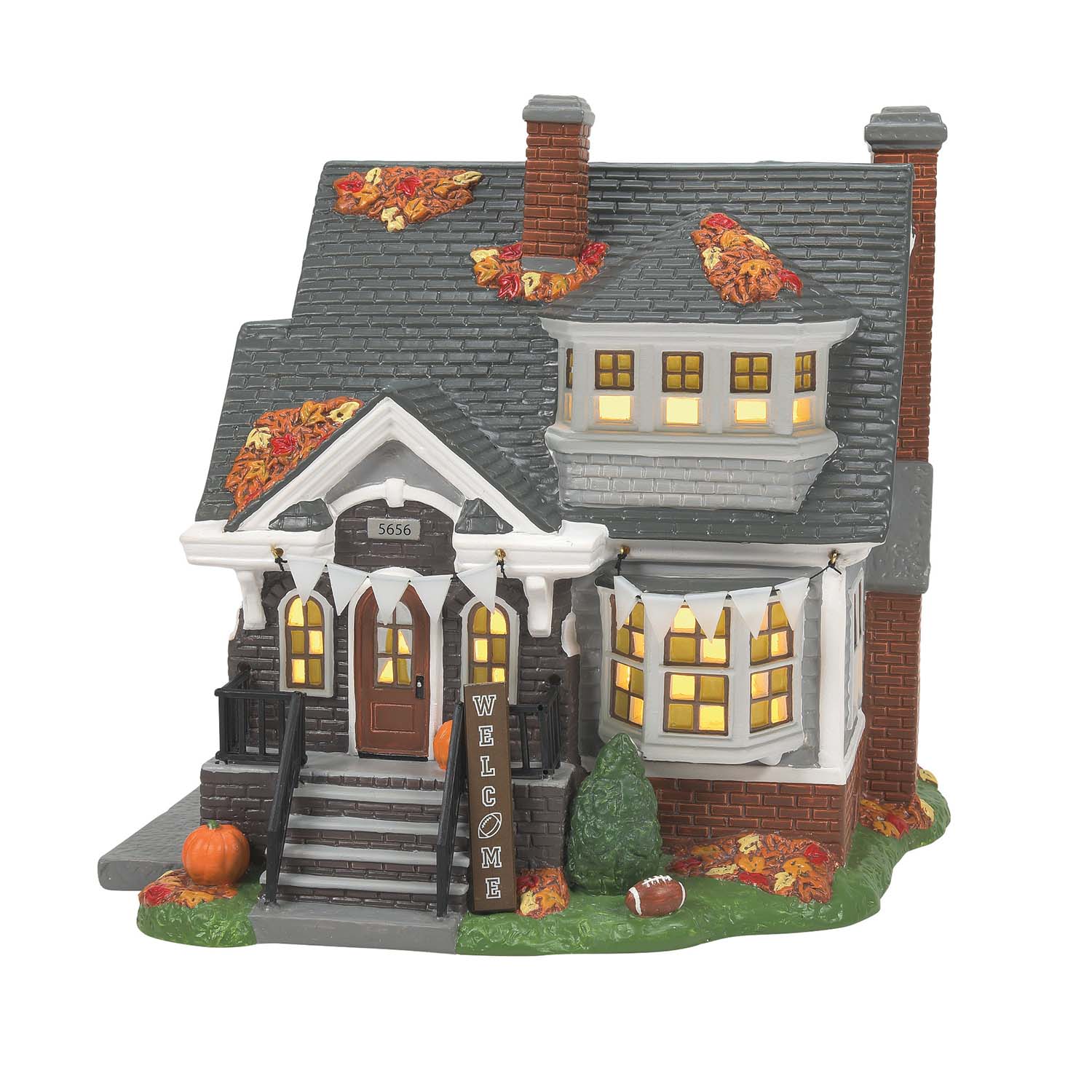 Friday Night Fanatics Snow Village Halloween D56