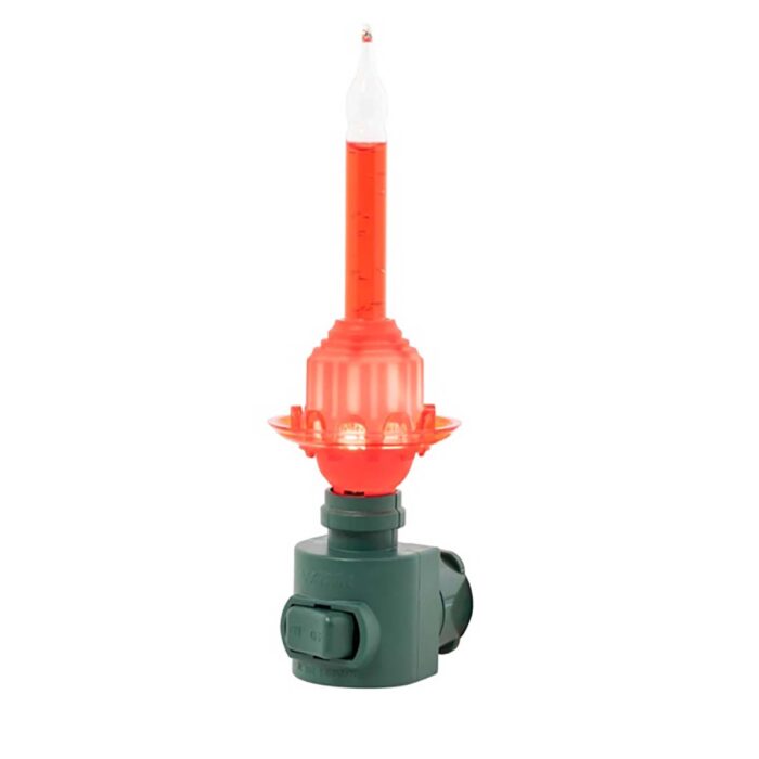 Holiday Splendor Shiny Brite Night Light Side