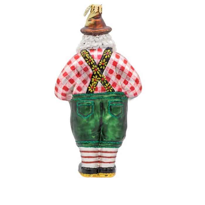 Jolly Ale Santa by Radko Back