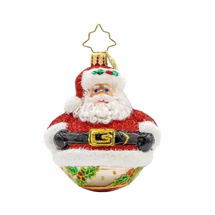 Jolly Holly Claus Gem by Radko Front