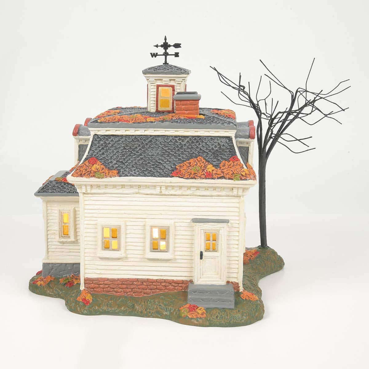 Maxs House in Salem Halloween Village D56 Back