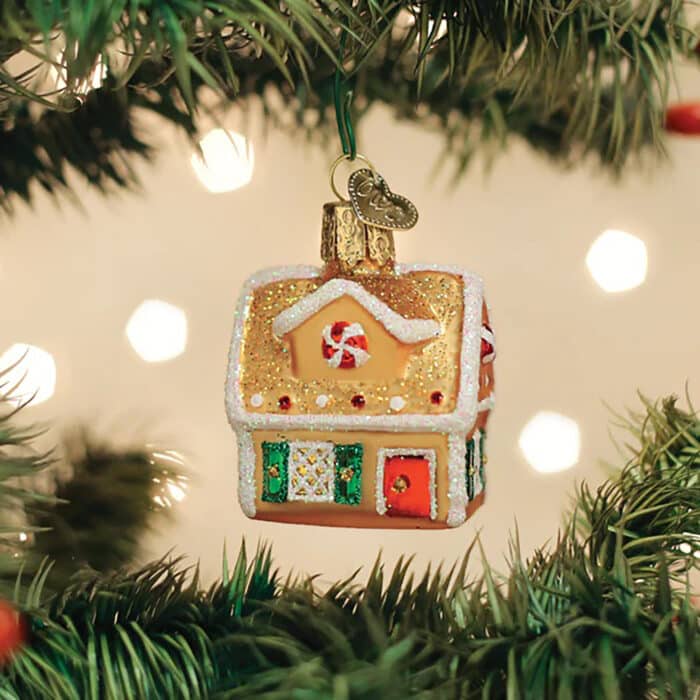 Mini Gingerbread Ornament Old World Christmas
