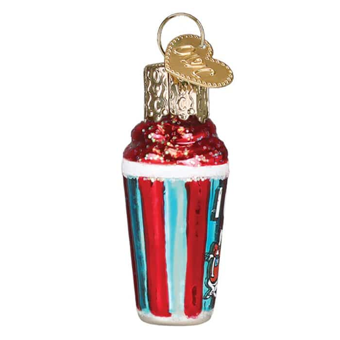 Mini Icee Ornament Old World Christmas Side