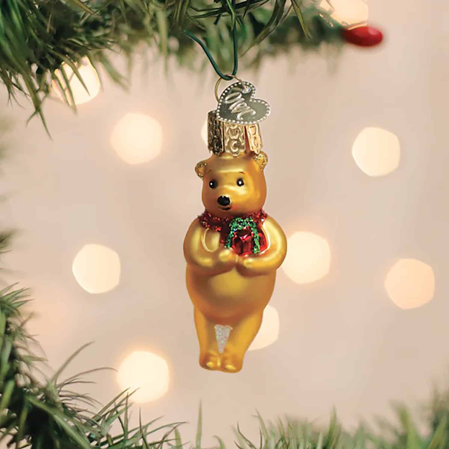 Mini Winnie the Pooh Ornament Old World Christmas