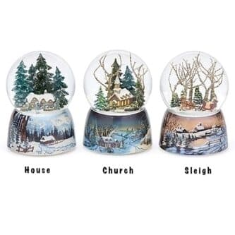 Musical Winter Water Domes