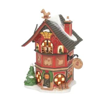 North Poles Finest Wooden Toys North Pole Village D56