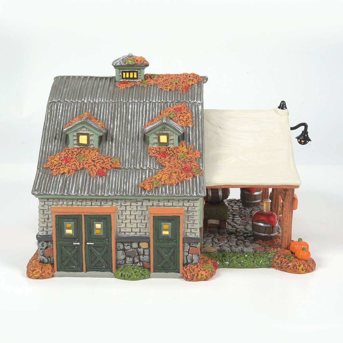 Oktoberfest Beer Garden Snow Village Halloween D56 Side Two