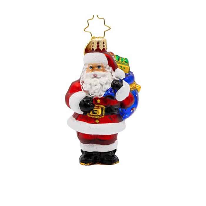 Presents on His Mind Gem by Radko Front