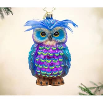 Regal Feathered Friend By Radko