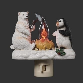 Roasting Fish Polar Fun Night Light