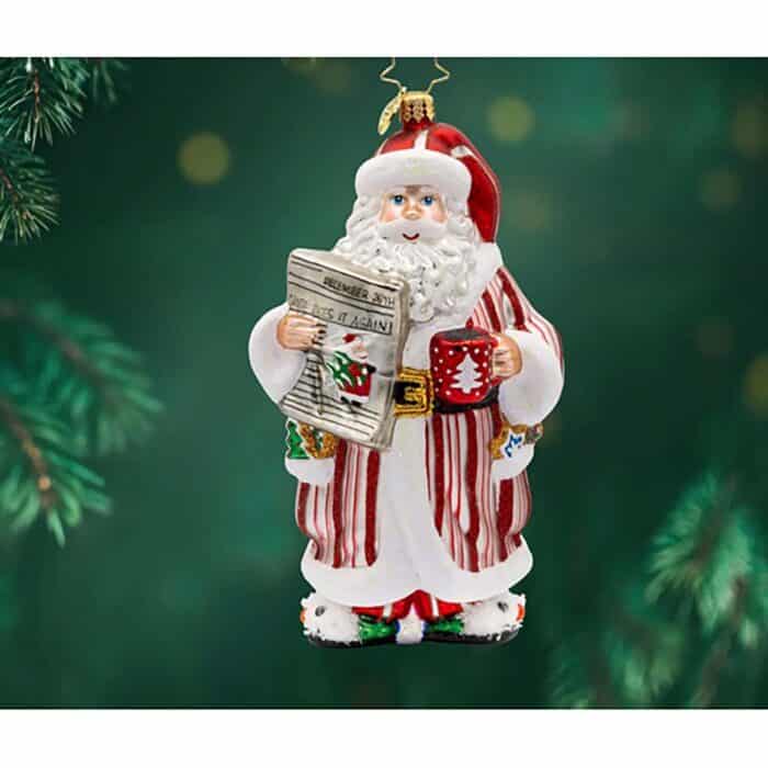 Santas Daily News by Radko