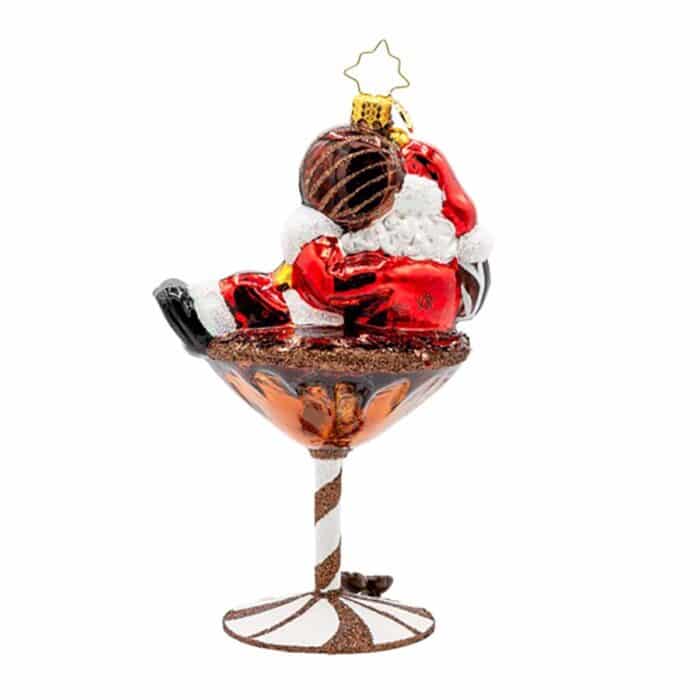 Santas Merry Martini Brew by Radko Back