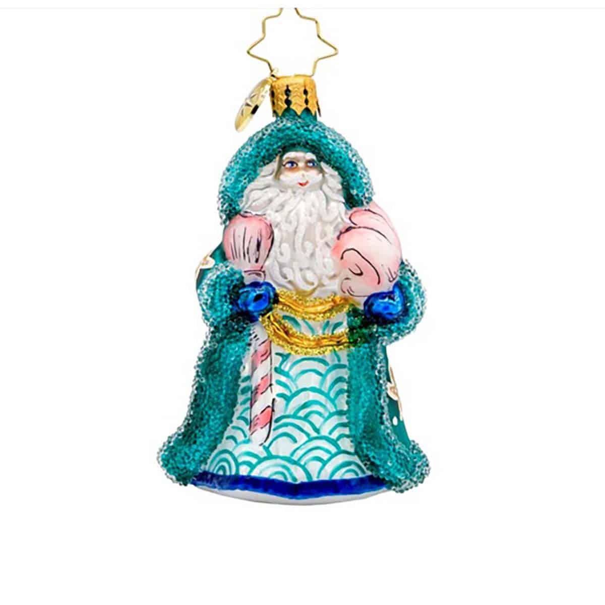 St Nicks Nautical Noel Gem by Radko Front
