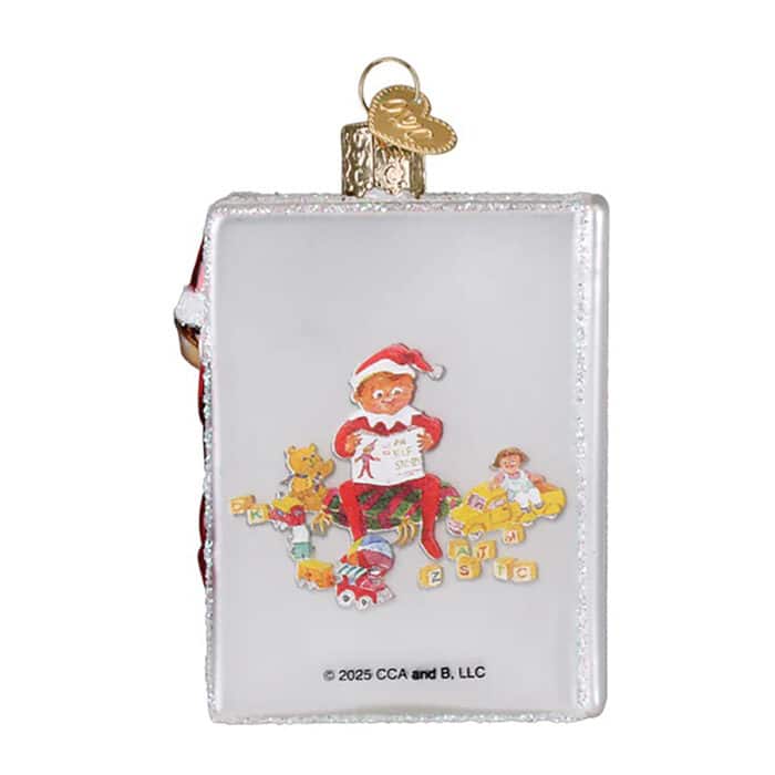 Elf on the Shelf® Ornament Old World Christmas Back