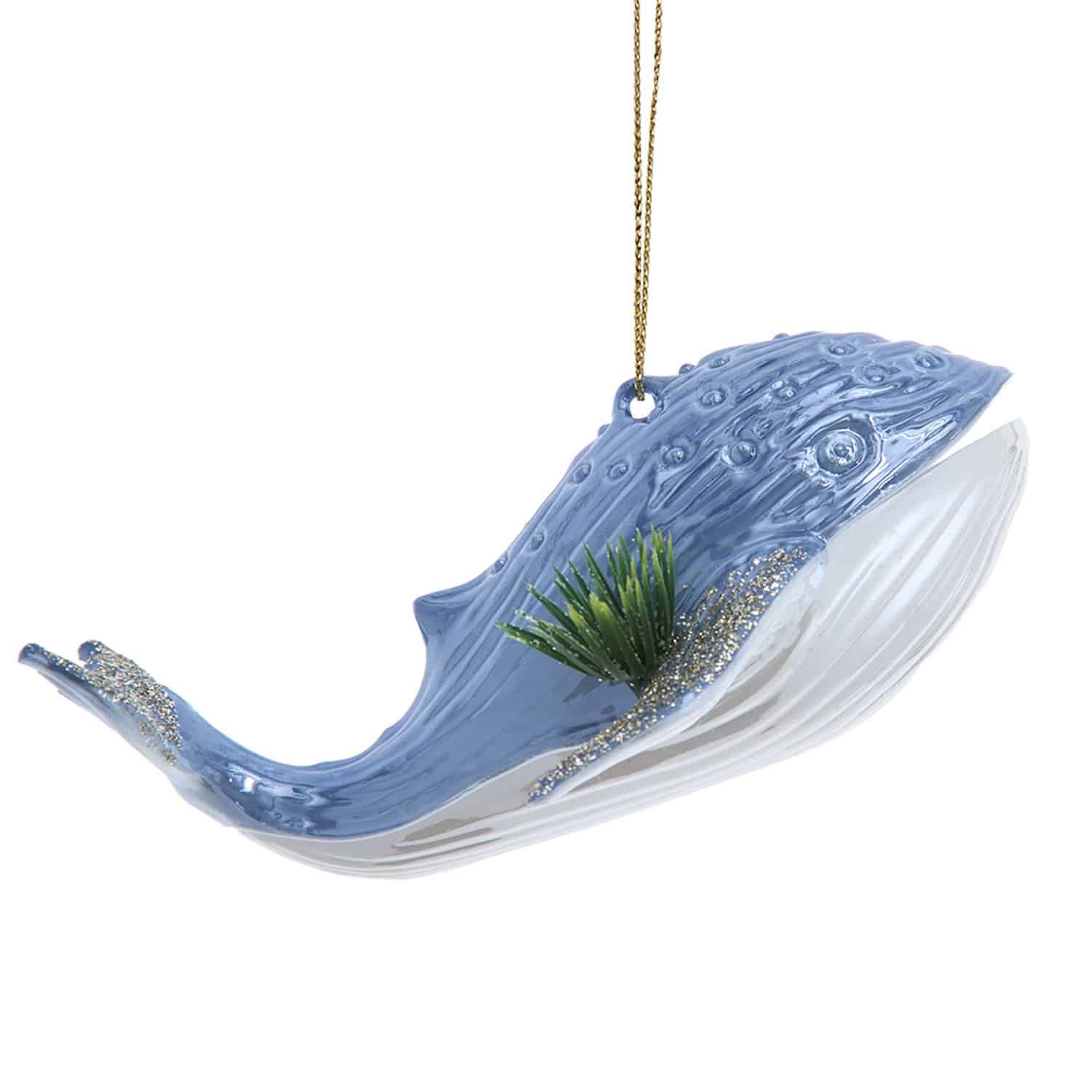 Blue Whale Ocean Ornament