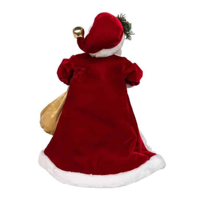 Classic Holiday Traditional Santa Back