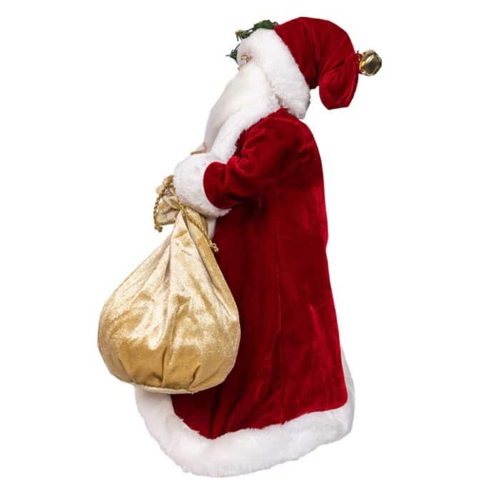 Classic Holiday Traditional Santa Side
