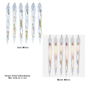 Cool White Or Warm White Icicle LED Lights