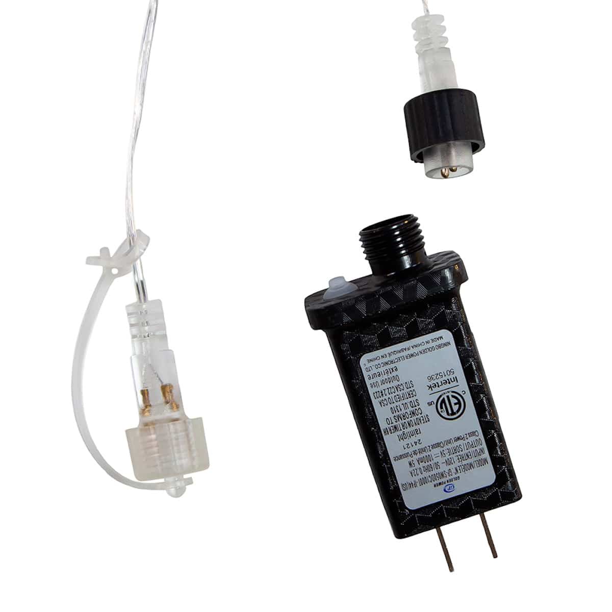 Cool White or Warm White Icicle Led Lights Plug