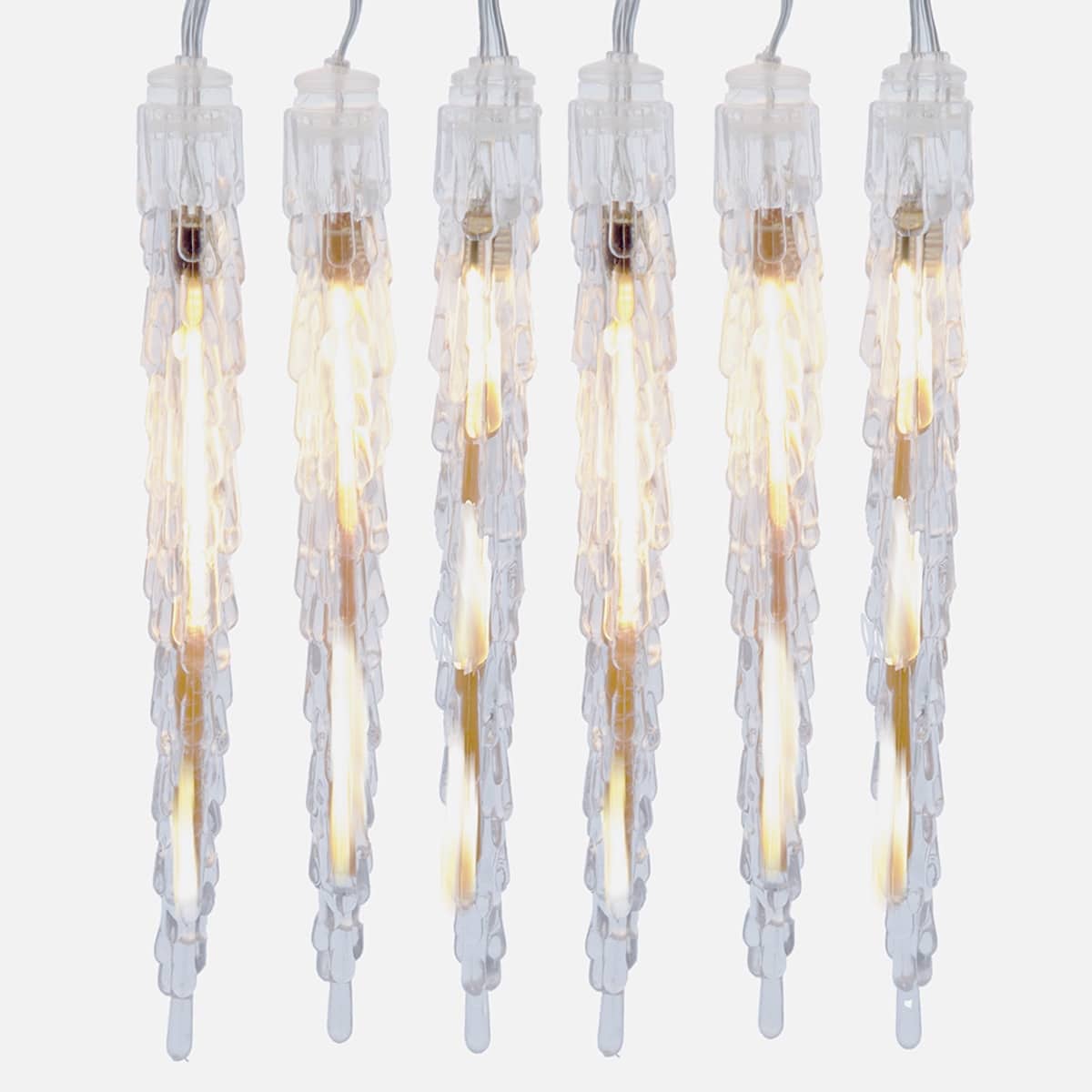 Cool White or Warm White Icicle Led Lights Warm White