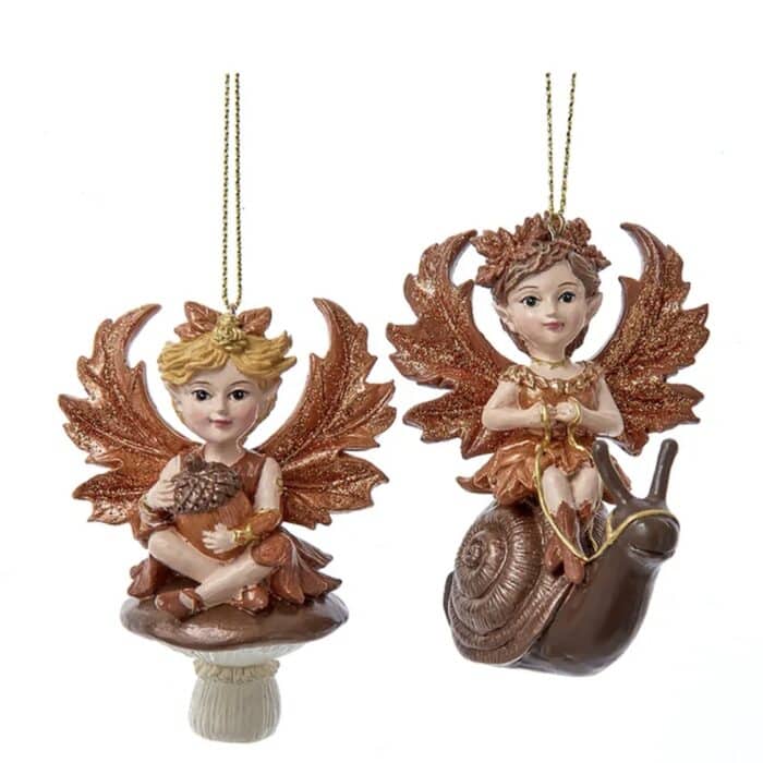 Enchanting Little Forest Fairy Ornaments