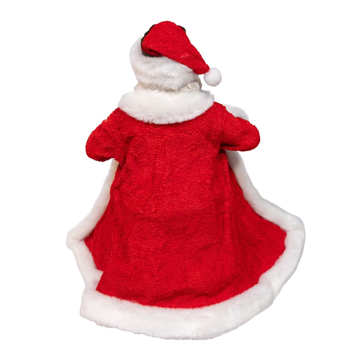 Hidden Pocket Gifts Santa Figure Back