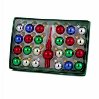 Mini Tree Multi Color Decorating Set