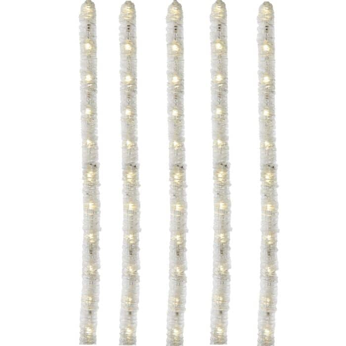 Multicolor or Warm White Smd Led Tube Light 24 Warm White Strands