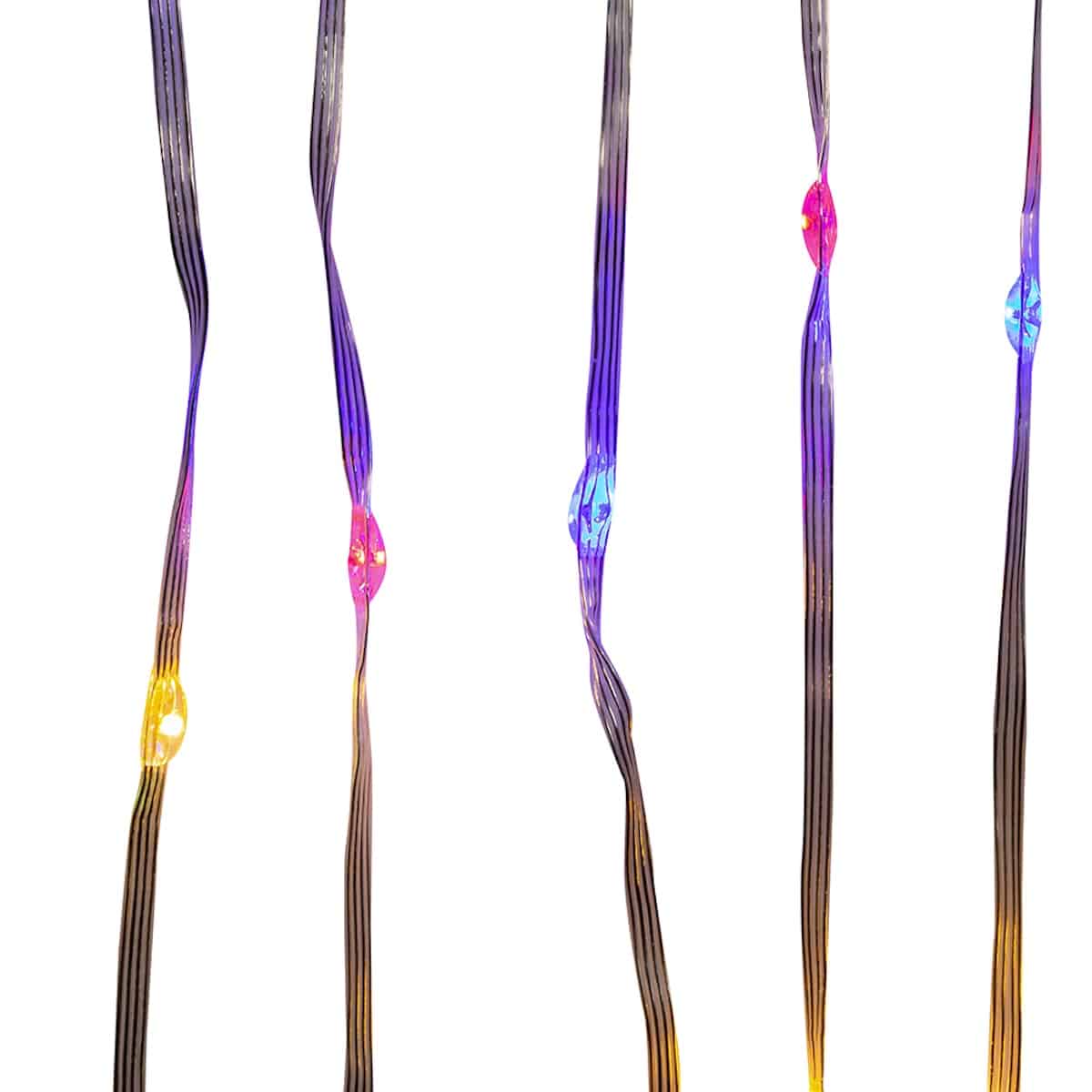 Multicolored Led Ribbon Light Color Strands